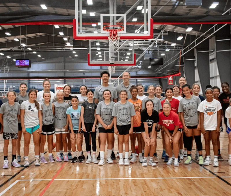 Viglianco Hoops training camp with athletes